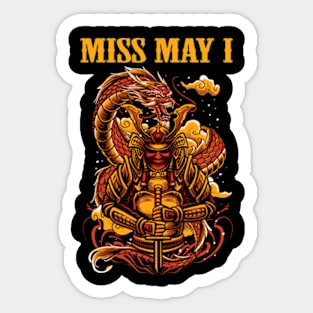 MISS MAY I MERCH VTG Sticker